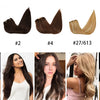 Doreen Full Head Brazilian Machine Remy Clip in Hair Extensions Human Hair 100% Real Natural Hairpiece Clips On 120G 14 To 22