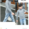 boys Plus velvet Warm turtleneck sweater Pullovers plush inside Thicken sweaters girls Winter Autumn Knitted Loose jacket 2-10Y