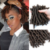 Bob Spring Twist Hair Vorgeflochtene Häkelzöpfe 6 Zoll Synthetisches kurzes Passion Twist Haar vorgeflochten von Flyteng