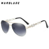 Hochwertige Damen Piloten Polarisierte Sonnenbrille Vintage Metall Hohl Fahrende Sonnenbrille UV400 Brille Gafas De Sol Mujer
