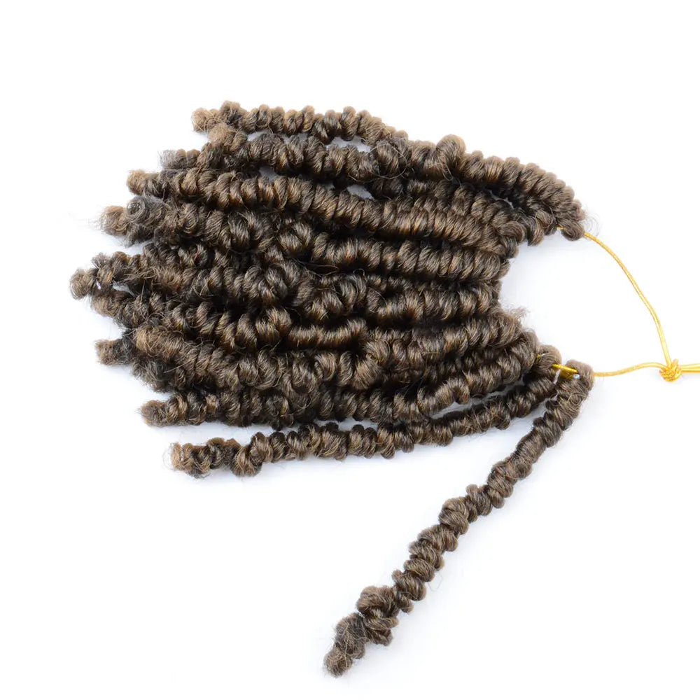 Bob Spring Twist Hair Vorgeflochtene Häkelzöpfe 6 Zoll Synthetisches kurzes Passion Twist Haar vorgeflochten von Flyteng