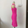 Neu eingetroffen Sommerstil sexy Cut-Out-Kleid mit Knöpfen und elastischem Verband, Designer-Abendpartykleid für Prominente 2022, Vestidos