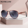 Hochwertige Damen Piloten Polarisierte Sonnenbrille Vintage Metall Hohl Fahrende Sonnenbrille UV400 Brille Gafas De Sol Mujer