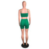 two piece set women two pieces outfits summer clothes crop top shorts 2 piece set women  summer clothing wholesale