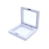 10PCS Plastic 3D Floating Jewelry Display Stands Clear Necklace Bracelet Holder for Gift Shop Storage Organizer Box Wholesale