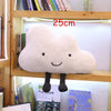 Riesiges Wolkenkissen im neuen Kawaii-Stil, weiches Plüschkissen, Wolken-Plüschtier mit Lächeln für Kinder, Babys, Mädchen, schönes Geschenk