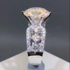 Huitan New Trendy Wedding Jewelry Women Rings Brilliant Cubic Zirconia Crystal Engagement Anniversary Ring for Female Drop Ship