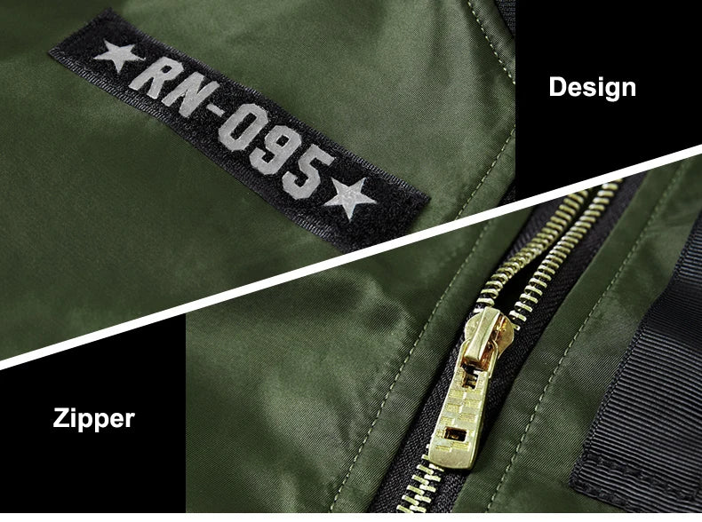 DIMUSI Men's Bomber Jackets Casual Male Outwear Windbreaker Coats Fashion Hip Hop Men Sports Pilot Baseball Jackets Clothing