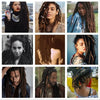 22 Inch Dreadlocks Crochet Braids Hair Synthetic Faux Locs For Men And Women Ombre Braiding Hair Extensions Hair Expo City