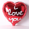 10 Stück 18 Zoll Valentinstags-Heliumballons, „I Love You“ Herzfolienballon, Romantische Hochzeits-Valentinstags-Partydekorationen