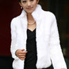 High Quality Faux Fur Coat Women's Fashion Warm Outerwear Autumn Winter Short Imitation Fur Coat Jacket 4XL Overcoat Clearance