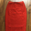 16 Colors Sexy Solid Zipper Orange Blue Black Red Bandage Skirt Women Elastic Bodycon Summer XL XXL Pencil Skirts 58cm