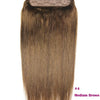 ZZHAIR 100% Brazilian Human Remy Hair Extensions 16"-26" 1Pcs Set 100g-200g One Piece 5 Clips In Natural Straight