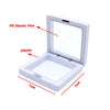 10PCS Plastic 3D Floating Jewelry Display Stands Clear Necklace Bracelet Holder for Gift Shop Storage Organizer Box Wholesale