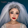 YouLaPan HP238 Bridal Crown Wedding Tiaras and Crown Bridal Tiara Luxury Hair Wedding Accessories Boho Wedding Headband Headwear