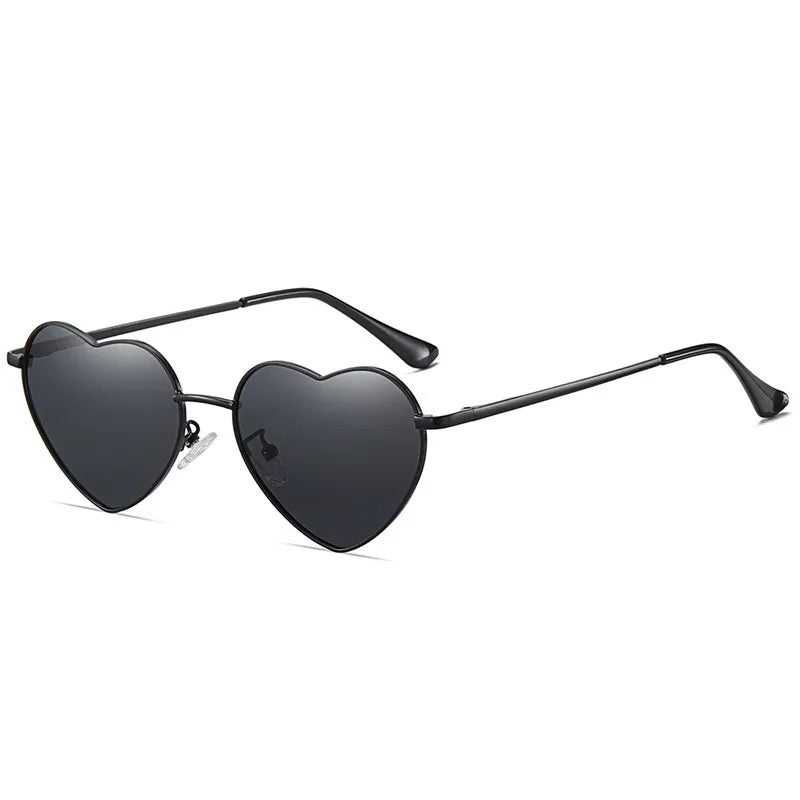 RUOBO Love Heart Shaped Polarized Sunglasses Women Men Sweet Design Eyewear Party Sun Glasses Outdoor Goggle UV400 Oculos De Sol