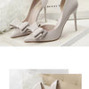 BIGTREE Shoes Bow-knot Woman Pumps Stiletto 10.5 Cm Women Basic Pump Pointed Toe Classic Pumps Sexy High Heels Women Shoes 2026