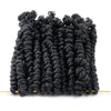 Bob Spring Twist Hair Vorgeflochtene Häkelzöpfe 6 Zoll Synthetisches kurzes Passion Twist Haar vorgeflochten von Flyteng