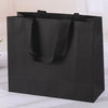 100pcs Custom LOGO Shopping bags High quality thick Paper Tote bags  for  Jewelry bag