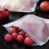 Silicone Food Storage Containers Reusable Food Storage Bags Lunch Bags Stand Up Zip Shut Bag Cup Fresh Food Leakproof Containers