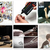 Stainless Steel Titanium Hip Hop US Dollar Money Sign Rich Bling Iced Out Punk Rings for Men Women Gift Fashion Jewelry