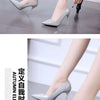 HOT Plus Size 34-44 HOT Women Shoes Pointed Toe Pumps Patent Leather Dress High Heels Boat Shoes Wedding Shoes Zapatos Mujerd76