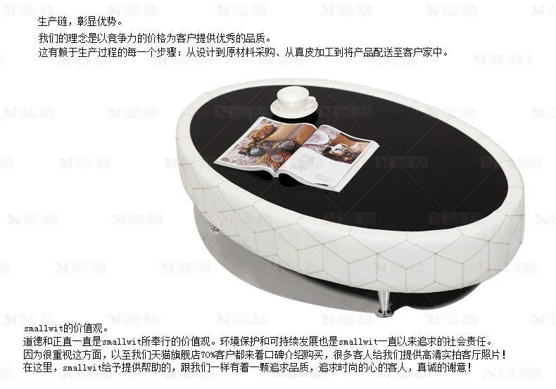 MANBAS Top Grain Echtes Leder Sofa mit Eckteil Modernes italienisches Ledersofa Große Bogenform Wohnzimmer Sofagarnitur