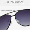 Hochwertige Damen Piloten Polarisierte Sonnenbrille Vintage Metall Hohl Fahrende Sonnenbrille UV400 Brille Gafas De Sol Mujer