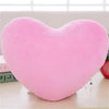 15//20cm Rosa weiches Kissen Rot Herzform Kissen Plüsch Kissen Valentinstag Wurfkissen Baumwollkissen Heimdeko Liebhaber Geschenk