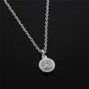 Hot trend 925 sterling Silver crystal pendant necklace earring ring for women Fashion Party wedding accessories Gift Jewelry set