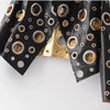 Lautaro Runway Cut Out Short Faux Leather Jacket Golden Rivet Cool Stylish Designer Clothes Women European American Fashion 2022