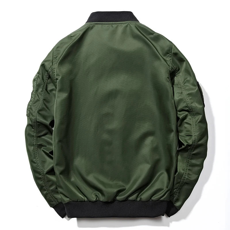 DIMUSI Men's Bomber Jackets Casual Male Outwear Windbreaker Coats Fashion Hip Hop Men Sports Pilot Baseball Jackets Clothing