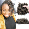 Bob Spring Twist Hair Vorgeflochtene Häkelzöpfe 6 Zoll Synthetisches kurzes Passion Twist Haar vorgeflochten von Flyteng