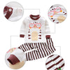 2024 Spring Autumn New Baby Clothing Set Cartoon Cotton Baby Boys Clothing Girls Suit Set 0-3 Year Baby Clothes