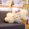 Riesiges Wolkenkissen im neuen Kawaii-Stil, weiches Plüschkissen, Wolken-Plüschtier mit Lächeln für Kinder, Babys, Mädchen, schönes Geschenk