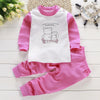 2024 Spring Autumn New Baby Clothing Set Cartoon Cotton Baby Boys Clothing Girls Suit Set 0-3 Year Baby Clothes