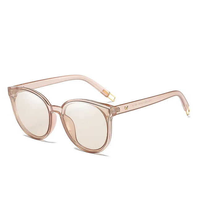 Stylish cat eye sunglasses Woman Color Luxury popular Sunglasses Men Woman  Twin Beam Oversized Sun Glasses Oculos De Sol UV400