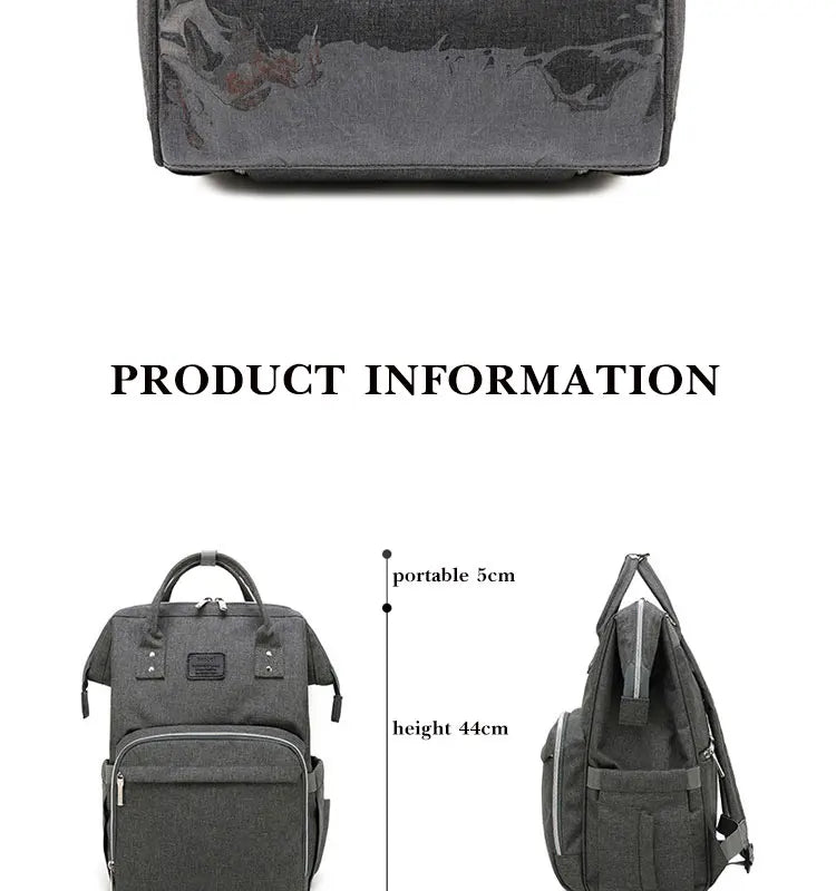 Nappy Backpack Bag Mummy Large Capacity Bag Mom Baby Multi-function Waterproof Outdoor Travel Diaper Bags For Baby Care