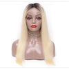1B 613 Body Wave Human Hair Wig 13x6 Hd Lace Frontal Wig Brazilian 2 Tone Dark Root Ombre Blonde Lace Front Wigs For Black Women