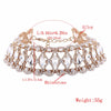 Strass Choker Halskette 2023 Statement-Halsketten für Damen Große Mode Halskette Kragen Party Chunky Halskette Collier Bijoux