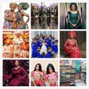 2024 New Design African Brocade Jacquard Lace Fabric 5 Yards Nigerian Jacquard Fabric For Sewing Evening Party Dresses S3357