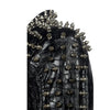 SX Occident Fashion women Club hot style Stud slim fit jacket shoulder rivets zip stitching short PU leather rock coat