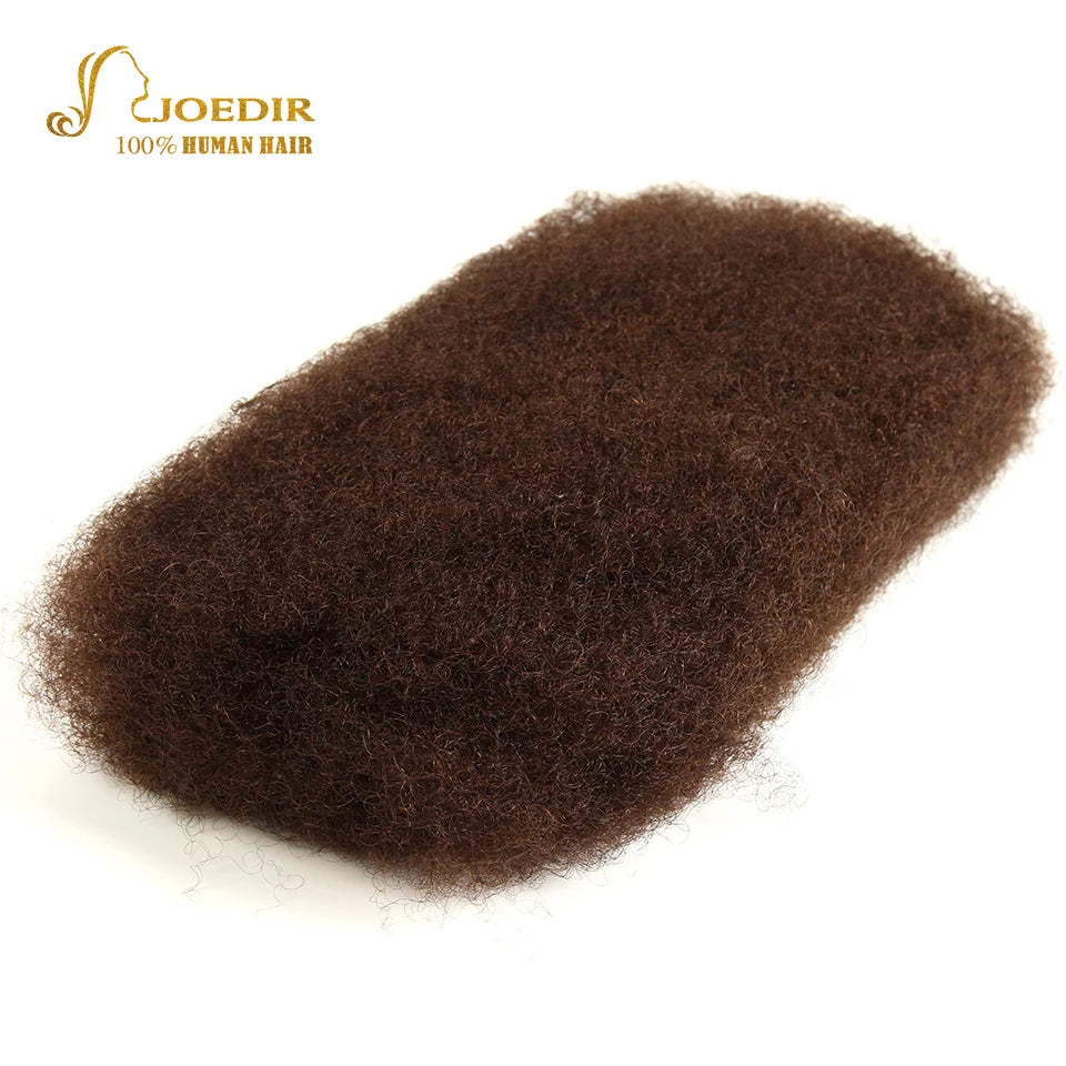 Joedir brasilianisches Remy Haar Afro Kinky Curly Bulk Echthaar zum Flechten von Dreadlocks Haarverlängerungen Häkelzöpfe QVR Haar