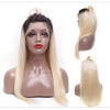 1B 613 Body Wave Human Hair Wig 13x6 Hd Lace Frontal Wig Brazilian 2 Tone Dark Root Ombre Blonde Lace Front Wigs For Black Women