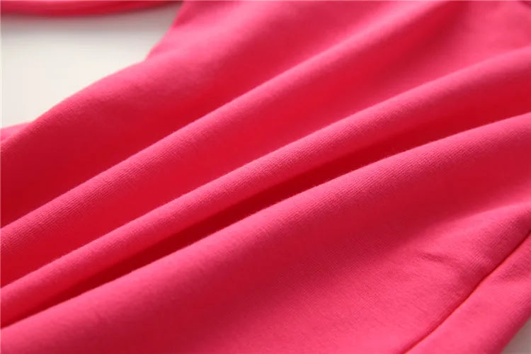 2025 Spring Autumn 2-10 Years Children'S Candy Color Sweet Long Sleeve High Neck Unisex Kids Girl Boy Basic Turtleneck T-Shirt