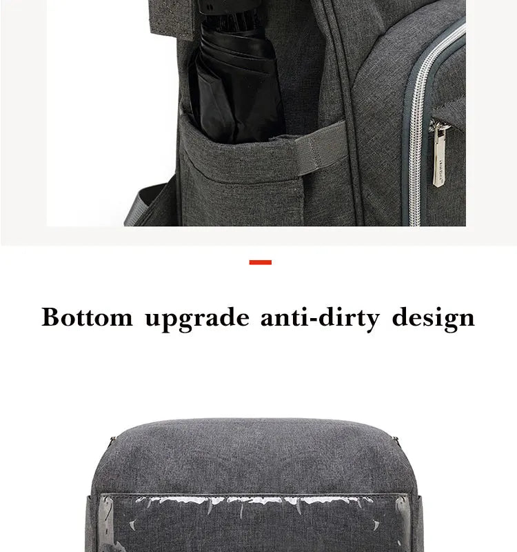 Nappy Backpack Bag Mummy Large Capacity Bag Mom Baby Multi-function Waterproof Outdoor Travel Diaper Bags For Baby Care