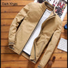 DIMUSI Spring Autumn Men's Bomber Jackets Casual Male Outwear Windbreaker Jacket Mens Zipper Baseball Uniform Coats Clothing