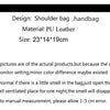 Embroidery Messenger Bags Women Leather Handbags Bags for Women Sac a Main Ladies hair ball Hand Bag