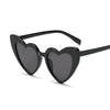 Love Heart Cat Eye Sunglasses Woman Vintage Christmas Gift Black Pink Red Heart Shape Sun Glasses For Woman Uv400