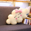 Riesiges Wolkenkissen im neuen Kawaii-Stil, weiches Plüschkissen, Wolken-Plüschtier mit Lächeln für Kinder, Babys, Mädchen, schönes Geschenk